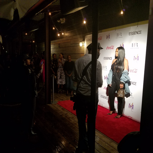 Marlo Hampton strikes a pose. (Danielle Belton/The Root)